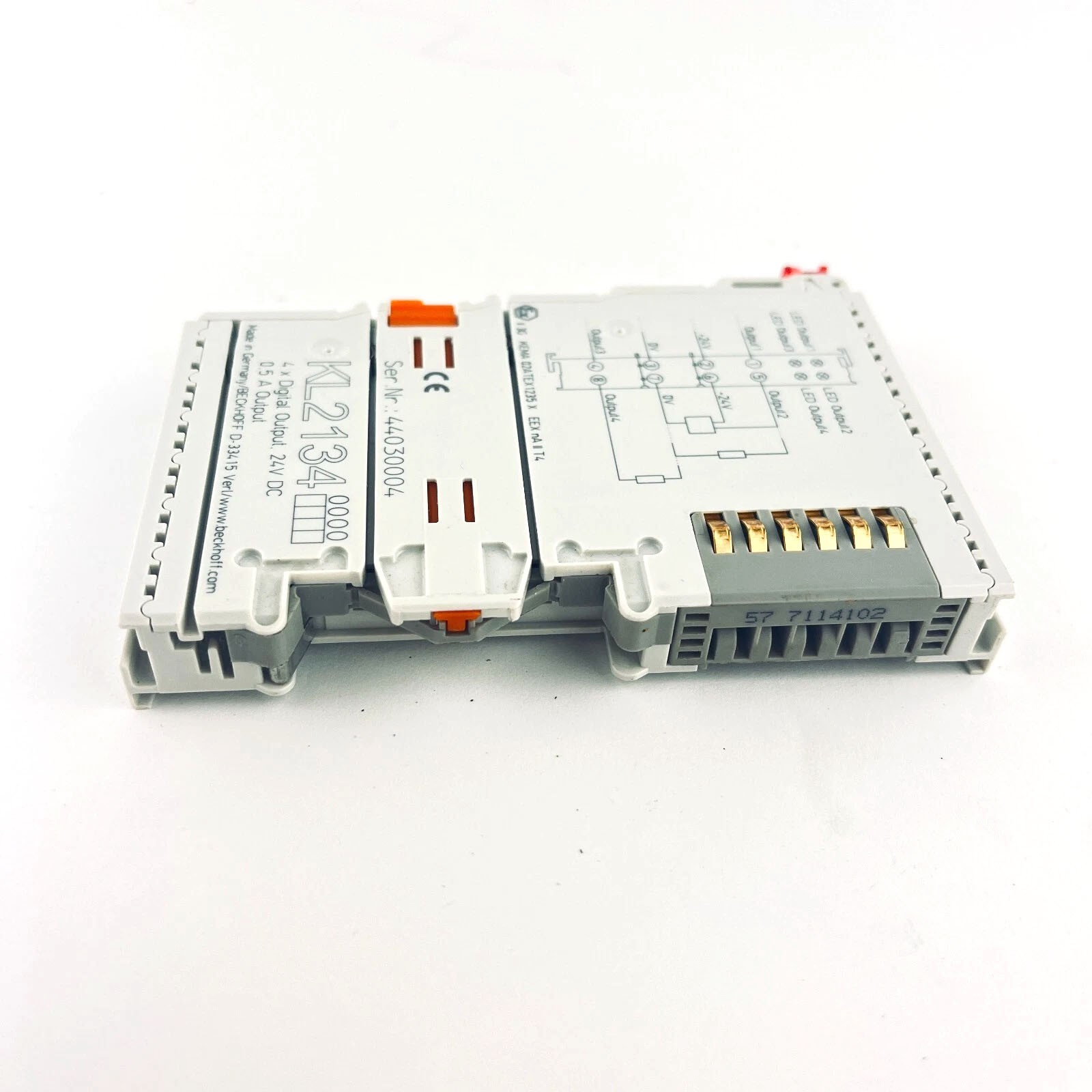 Beckhoff KL2134 Digital Output Module 4-Channel 24 V DC New