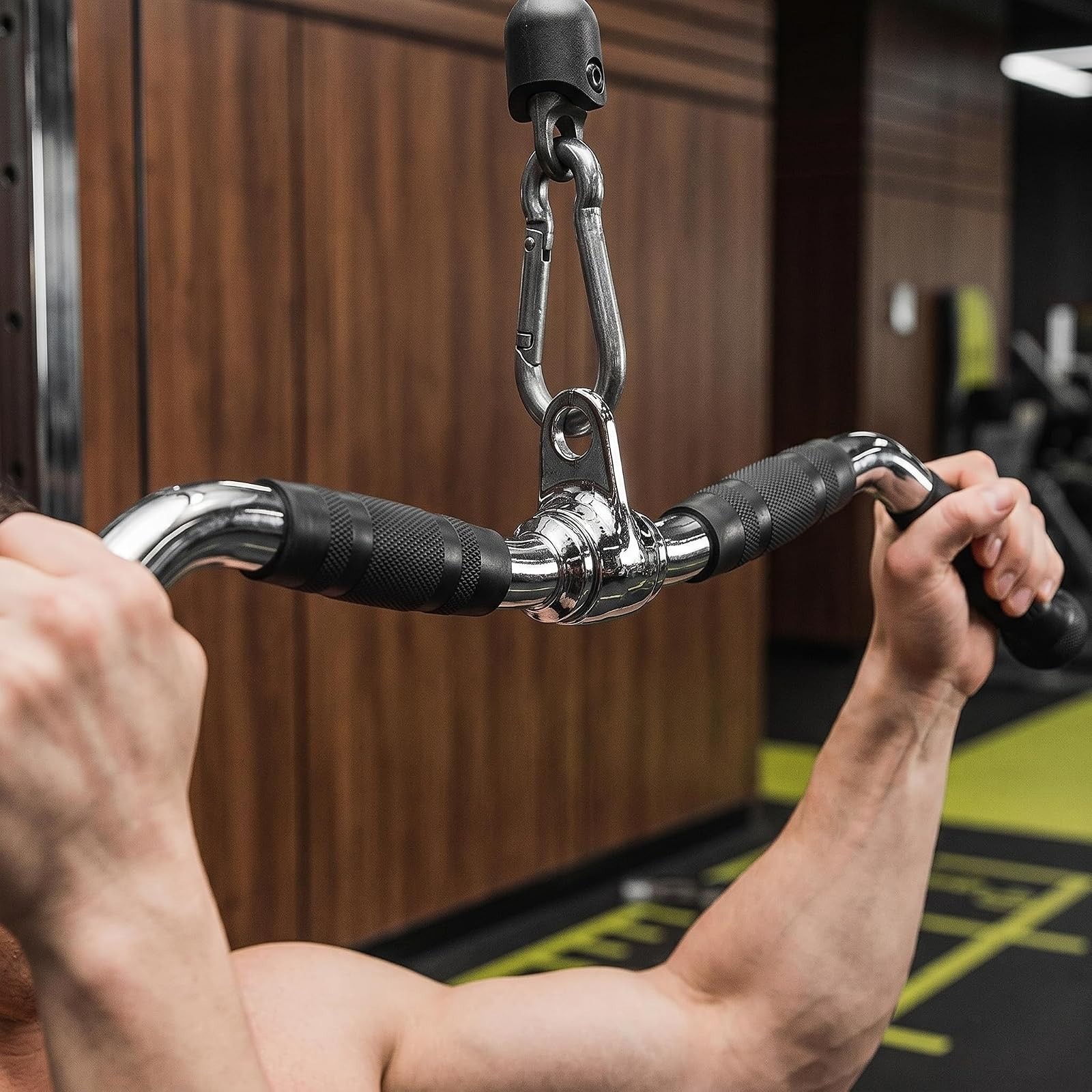CRGHS Lat Bar Cable Machine Attachment - 30" Curl Pulldown Bar