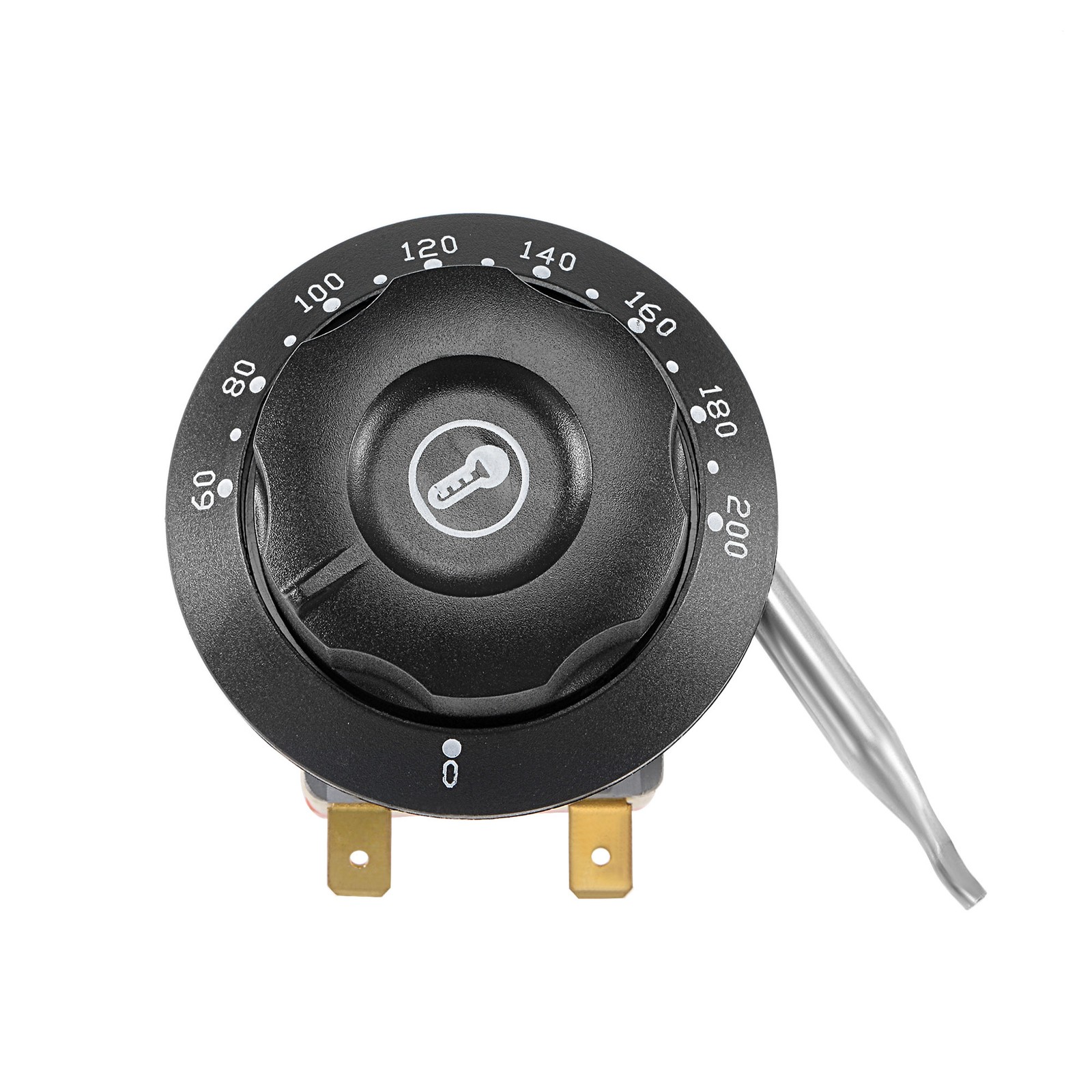 NC 250V 16A 60-200C Temperature Control Switch Capillary Thermostat 0.7m