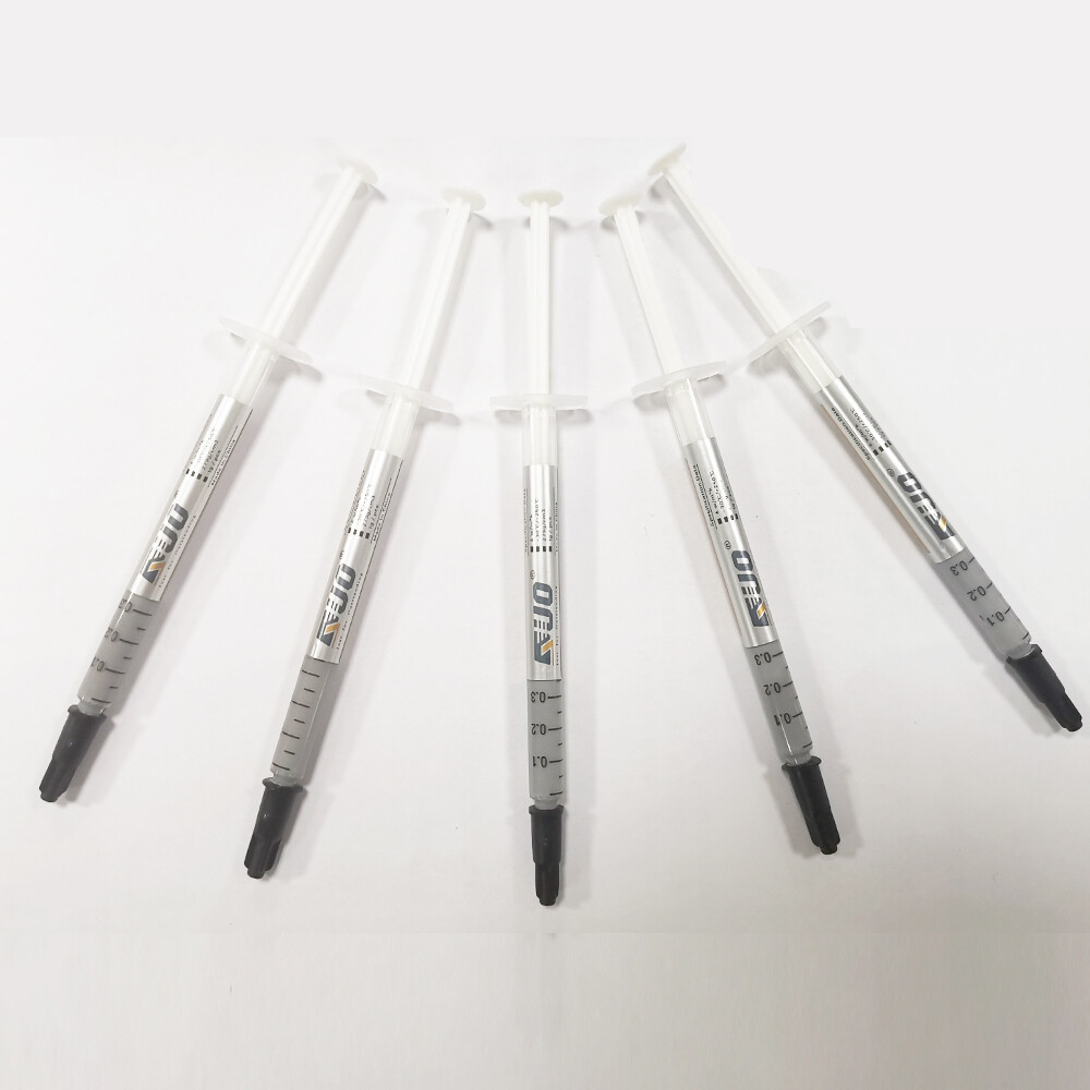 5pcs 1GRAM Thermal Paste CPU GPU Heatsink Silicon Grease Compound HY882-TU10A