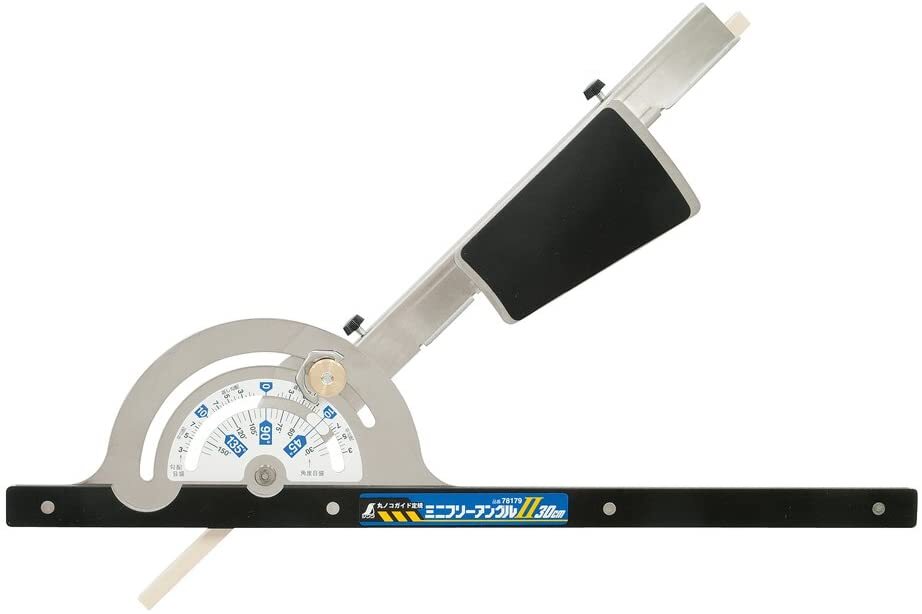 Shinwa Sokutei Maru Noctains Ruler Mini -Free Angle II 30cm 78179