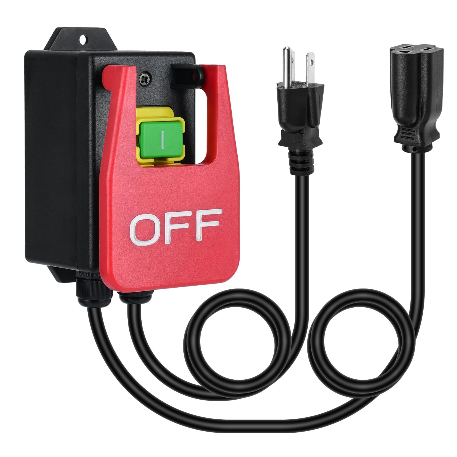 Ortis 110V Single Phase On/Off Switch Large Stop Paddle Quick Power Off Router