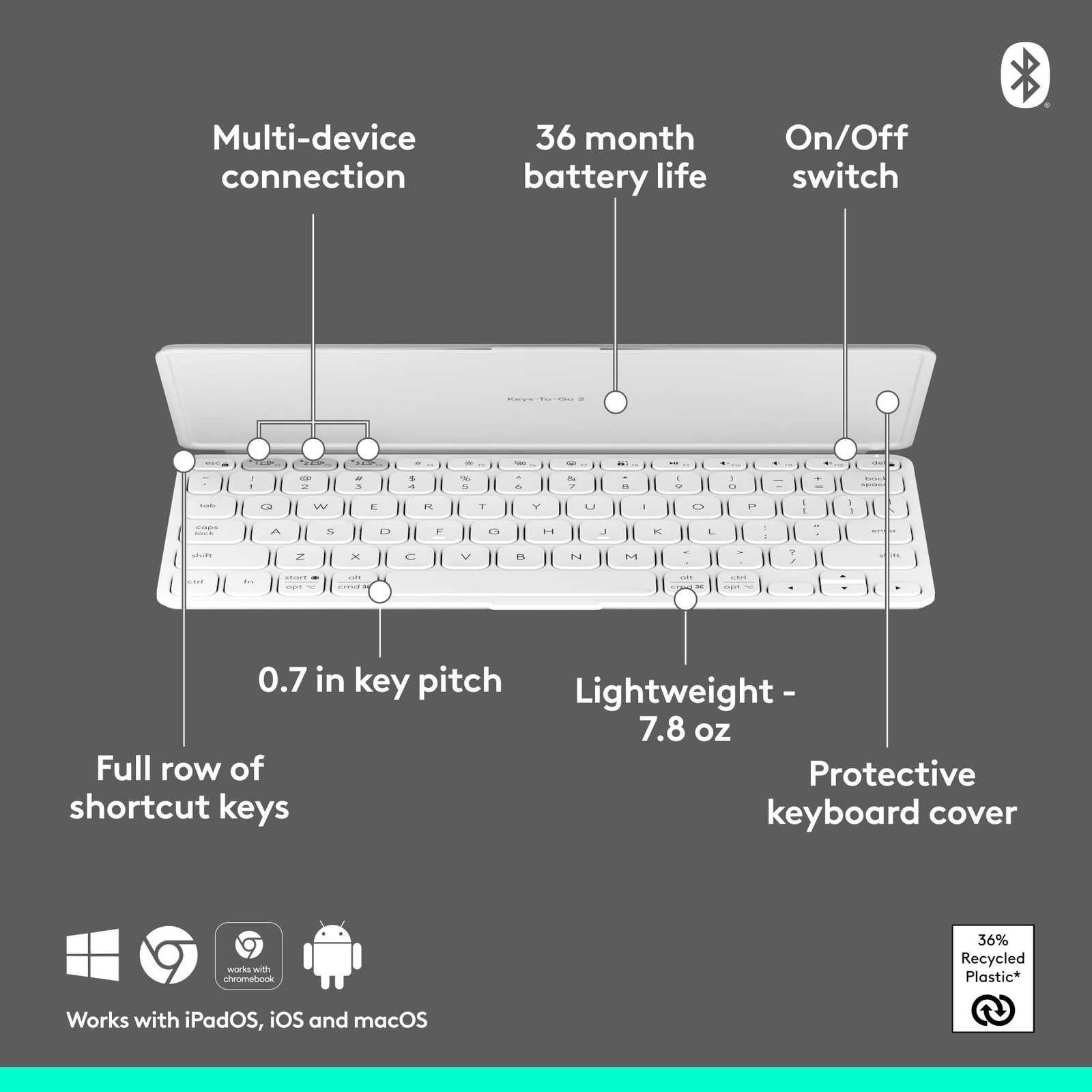 Keys-To-Go 2 Portable Keyboard