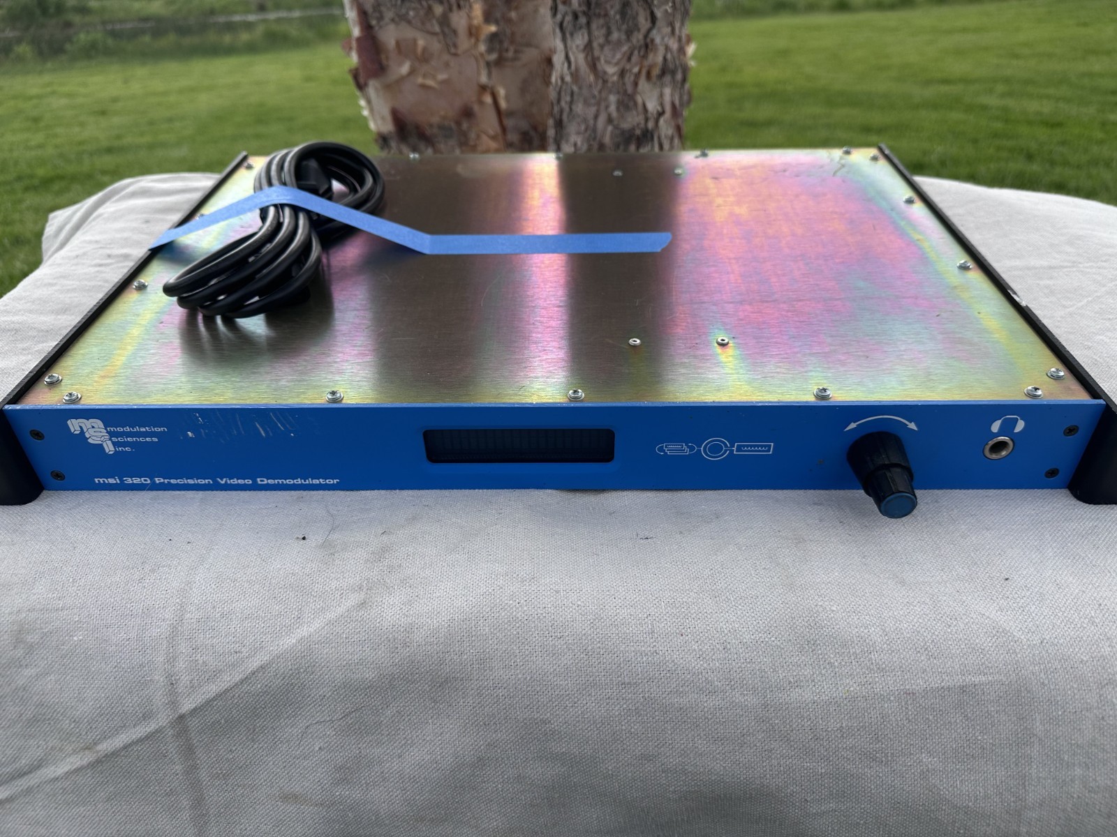 Modulation Sciences MSI-320 Precision Video Demodulator Broadcast / RF /Lab Rack