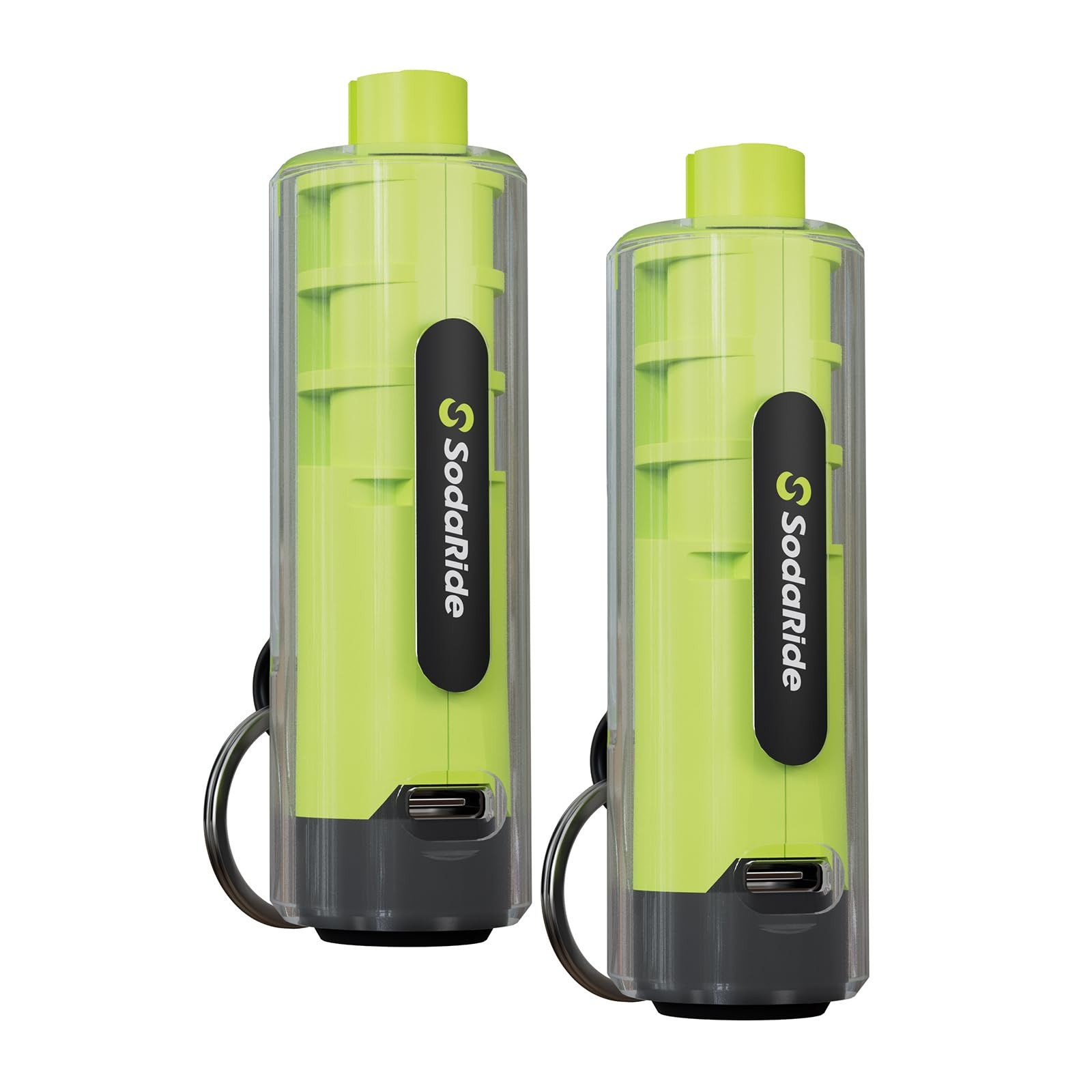 SodaRide Window Breaker Seatbelt Cutter with Flashlight,3 in 1 Car Green