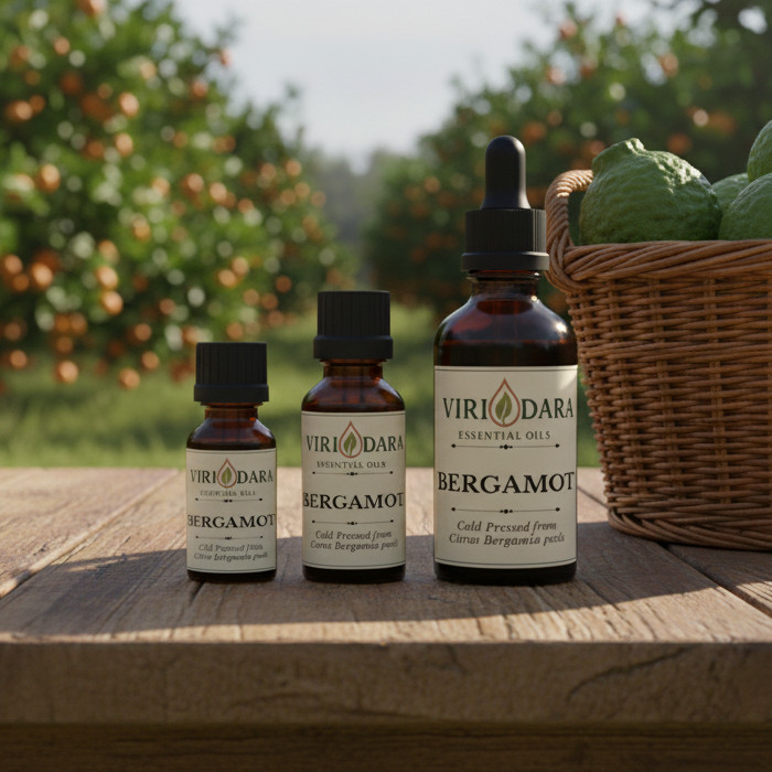 Organic Bergamot Essential Oil – 100% Pure & Natural – Free Shipping