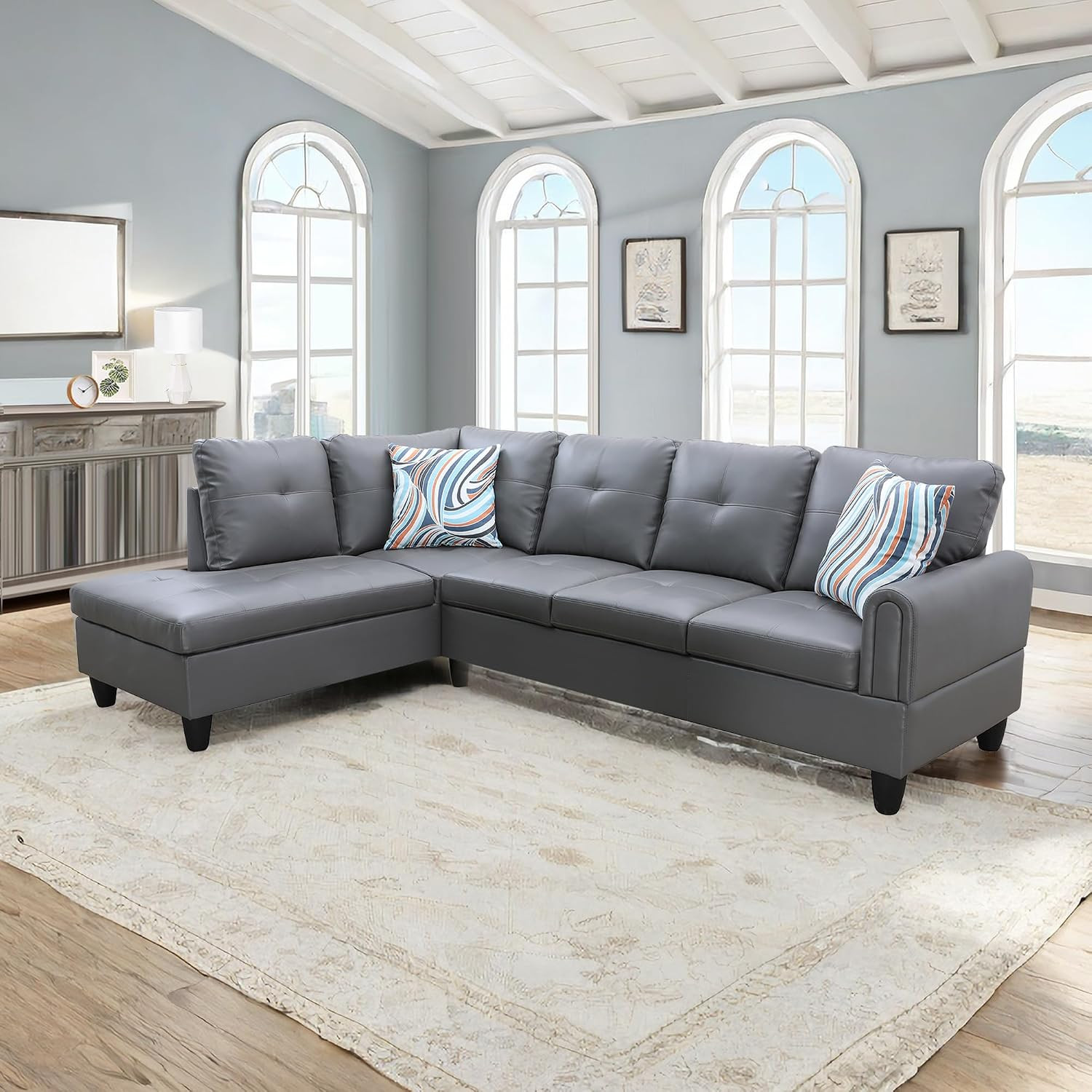 Sectional Couch L Shaped Couch Sofas for Living Room Living Room Furniture Sets