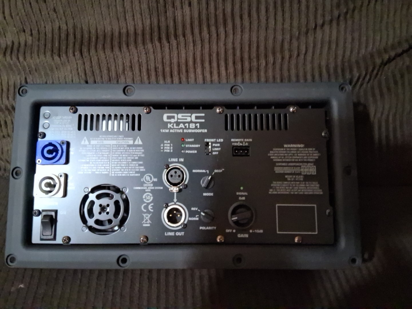 QSC KLA181  Original Amp Module New