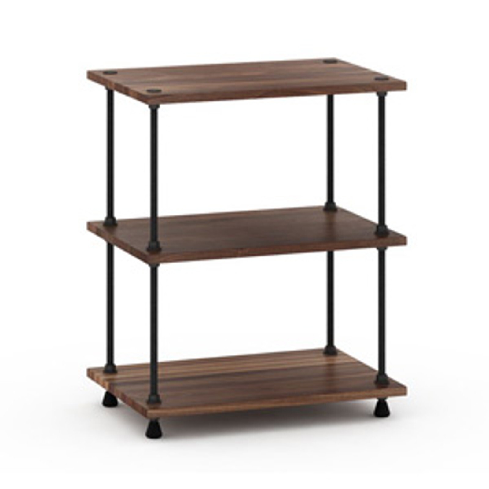Salamander Archetype 3.0 3-Shelf Audio Rack Real Walnut Wood