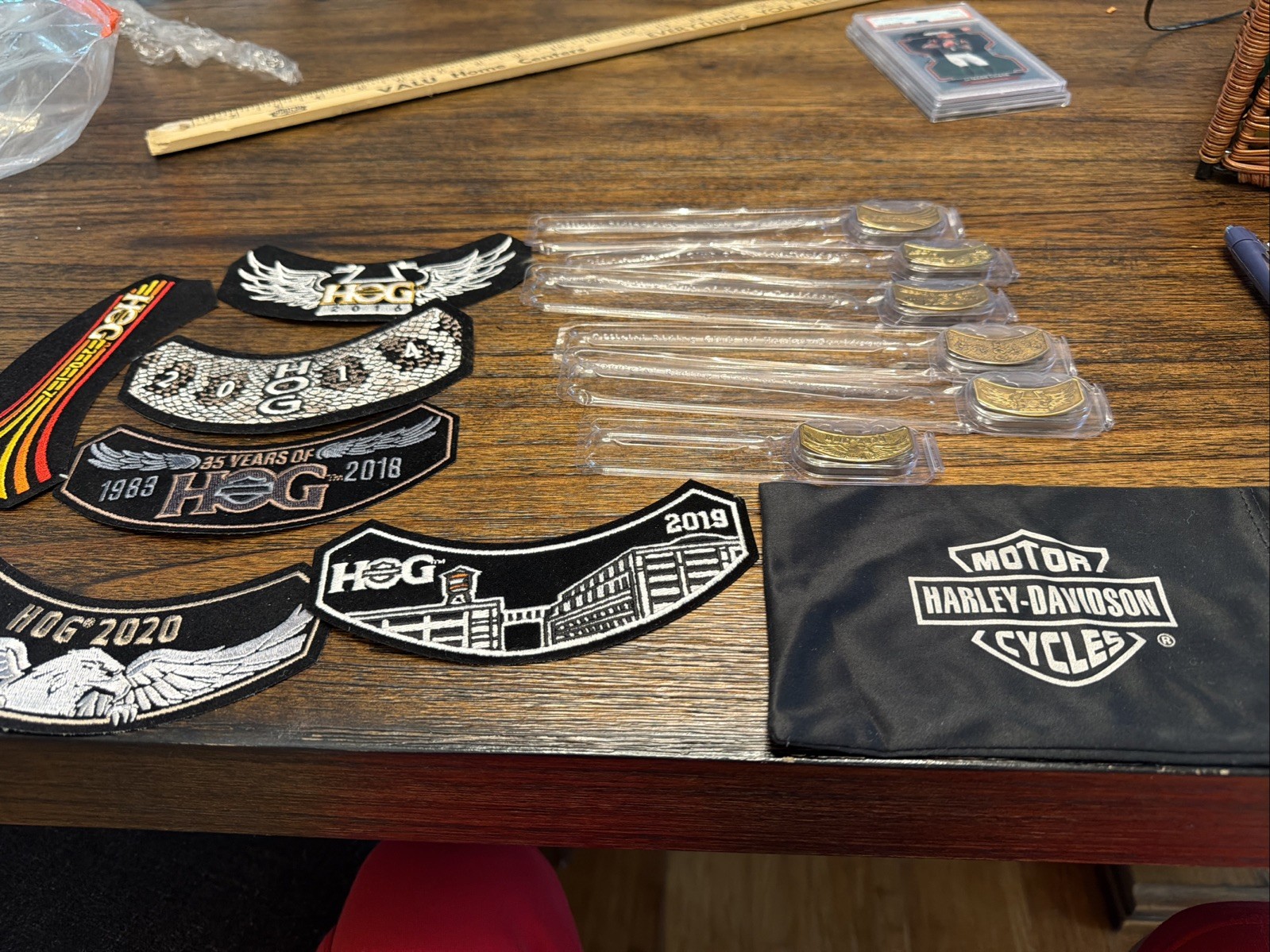 Lot Of (12) Harley Davidson Owner Patches And Pin 2014-2020