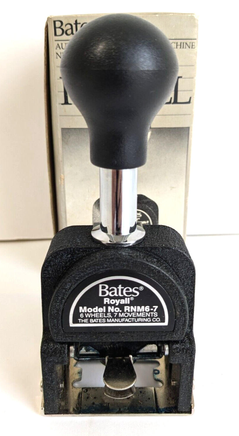 Bates Royall Model No. RNM6-7 (6 WHEELS, 7 MOVEMENTS)