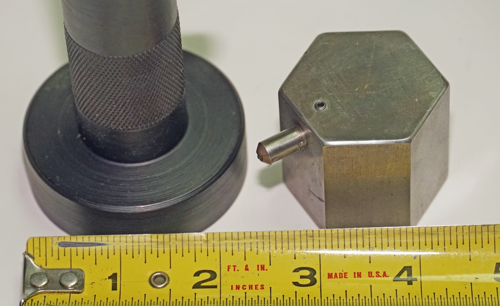 Surface Grinder Wheel Dressing Set - Telescoping Holder & Hex Block w Diamond