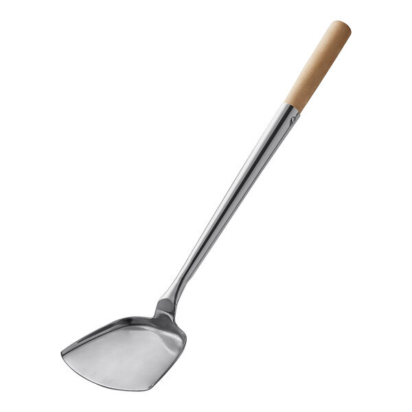 Emperor's Select Wok Spatula w/Wood Handle (select size below)