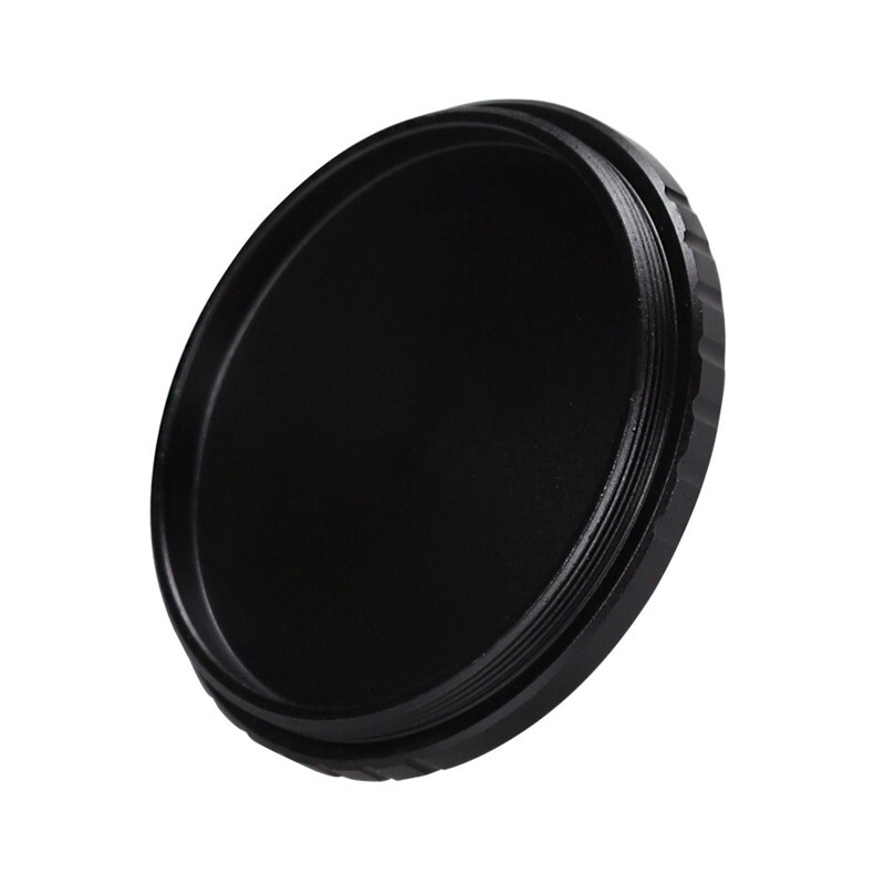 Black Metal Eyepiece Dust Cover M54X0.75mm Astronomical Telescope Accessories