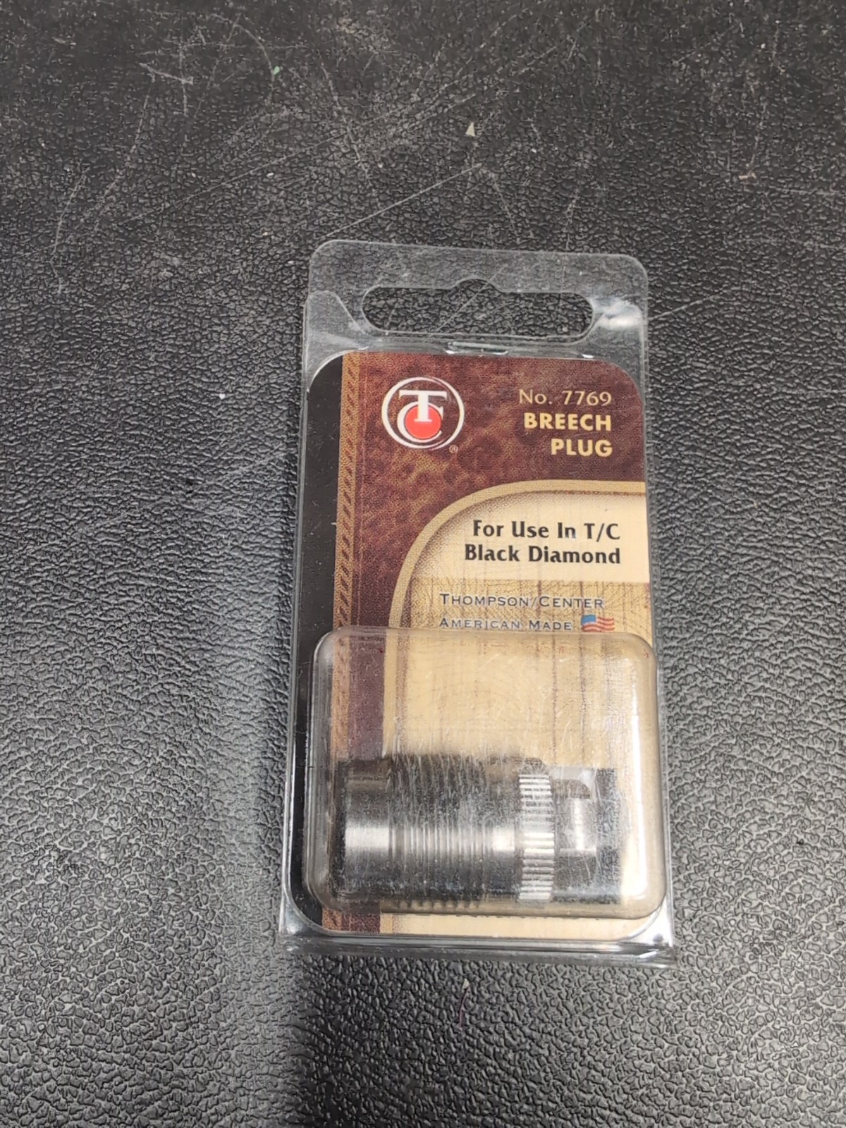 New Thompson Center T/C Breech Plug 7769 Black Diamond Muzzleloader