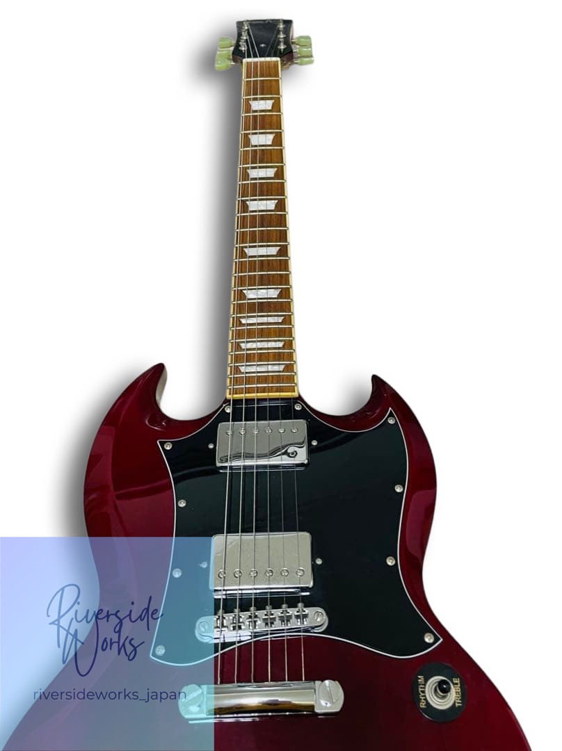 Mint GrassRoots G-SG-STD Electric Guitar Cherry Color