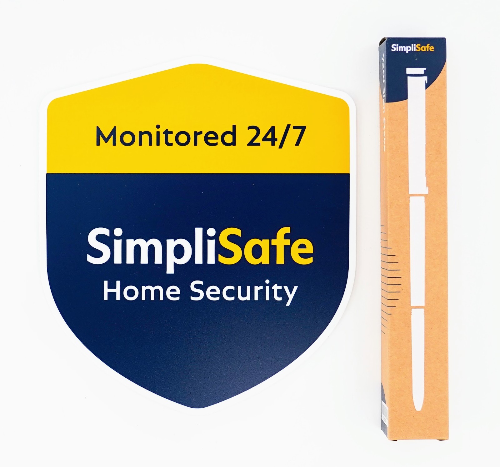 SimpliSafe Yard Sign and Stake - Brand New