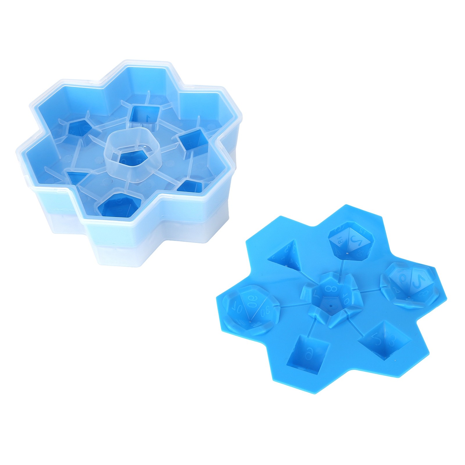 Ice Cubes Tray Mold Food Grade Silicone Mold DIY Baking Tools For Pudding Ic SET