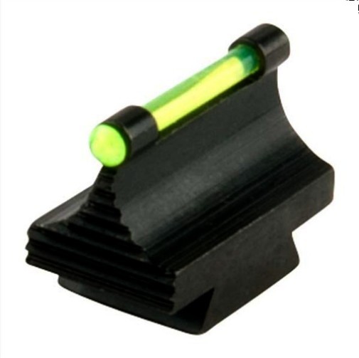 Green  Fiber Optic Front Sight  .45"  tall fits  dovetail front sight ramps