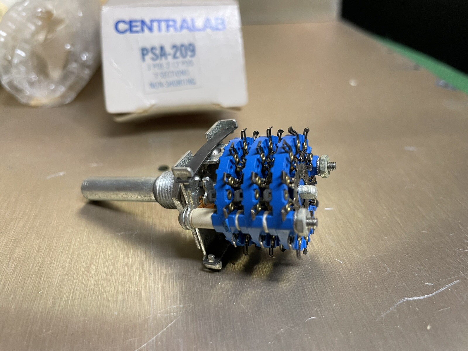 Centralab PSA-209 3 Pole 2-12 Position Rotary Switch PSA209 New Old Stock