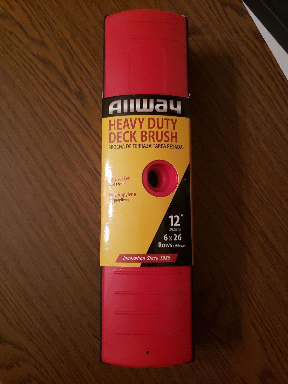 DB12 Allway 12-in Poly Fiber Stiff Deck Brush