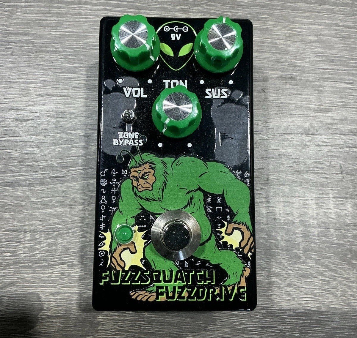 Interstellar Audio Machines Fuzzsquatch Fuzzdrive Fuzz Effects Pedal