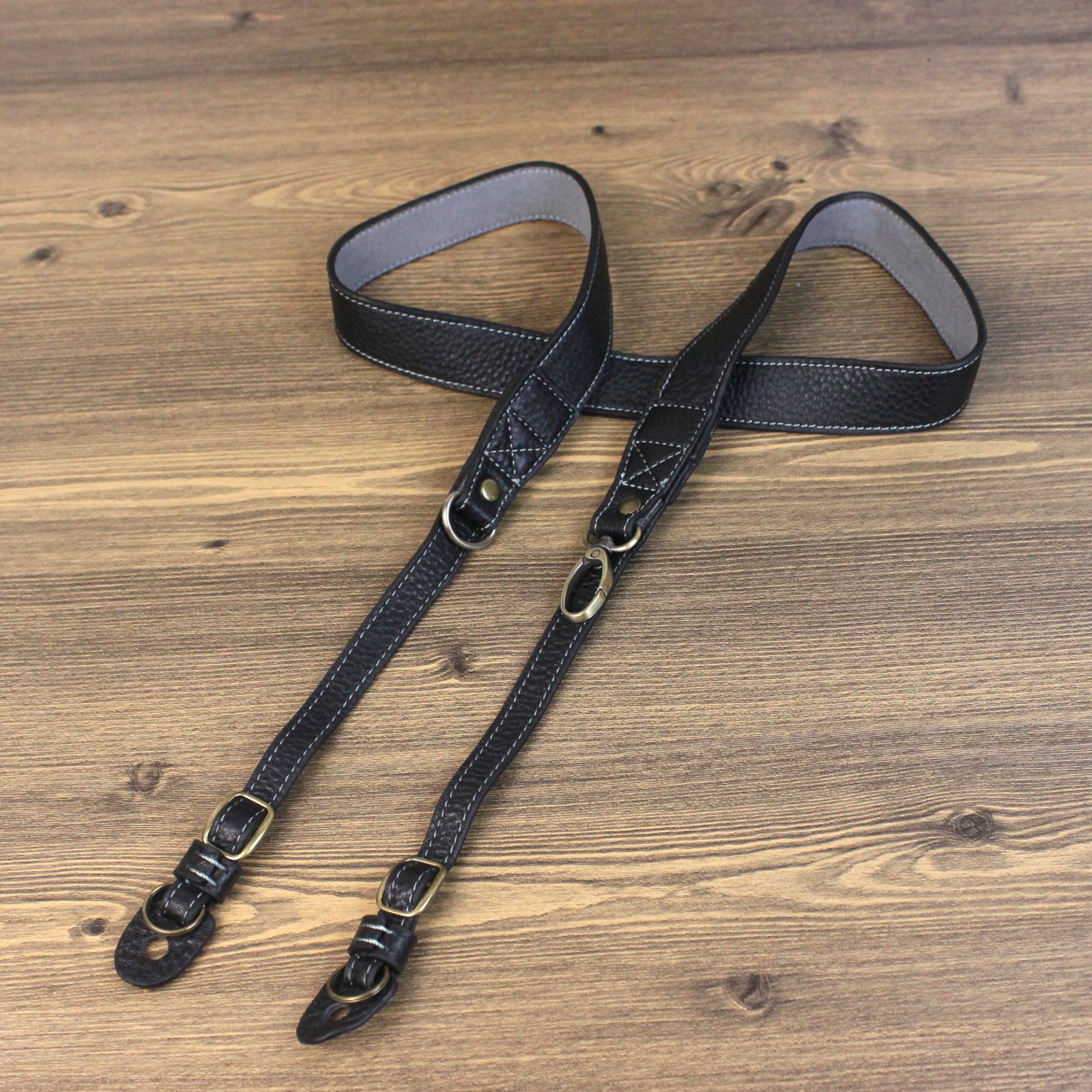 Genuine Leather Neck Shoulder Strap for Camera DSLR TLR FUJIFILM SONY Canon