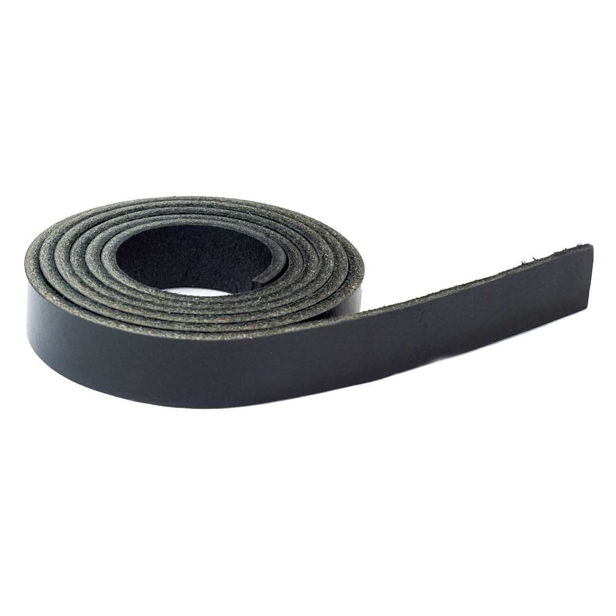 Buffalo Belt Strip 8/10oz Black 48–55" Long | Springfield Leather Company