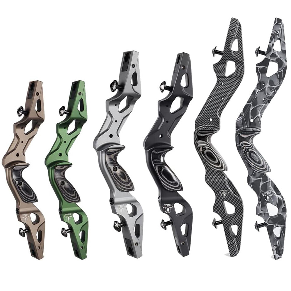 17" 19" 21" ILF Recurve Bow Riser CNC Aluminum Takedown Archery Hunting Slither