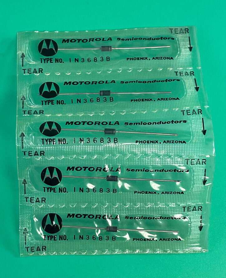 (LOT OF 5) 1N3683B MOTOROLA DIODE