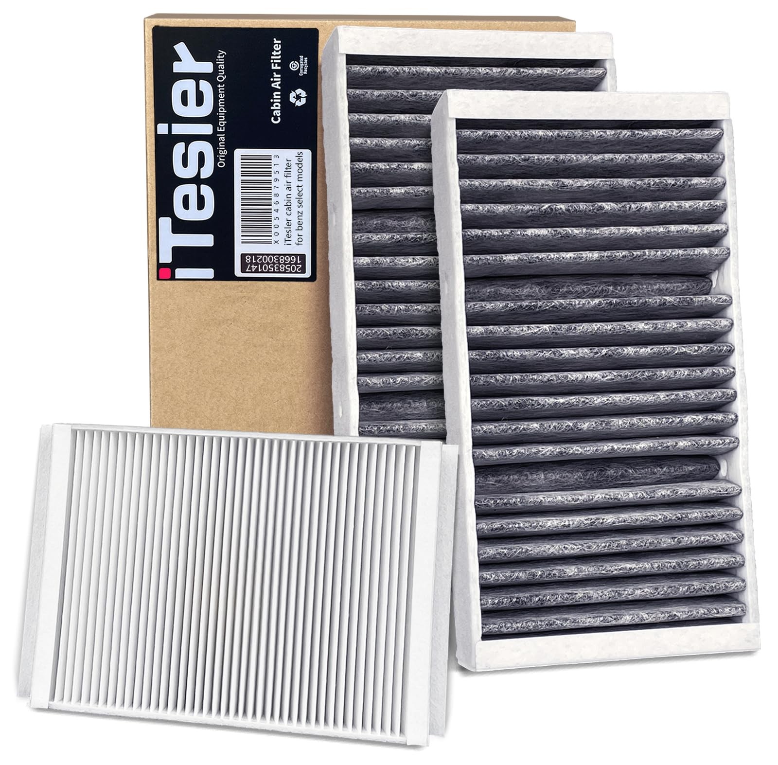 ITESIER Cabin Air Filter kit for 2016-2019 Mercedes GLE350 GLE400 GLE450,...