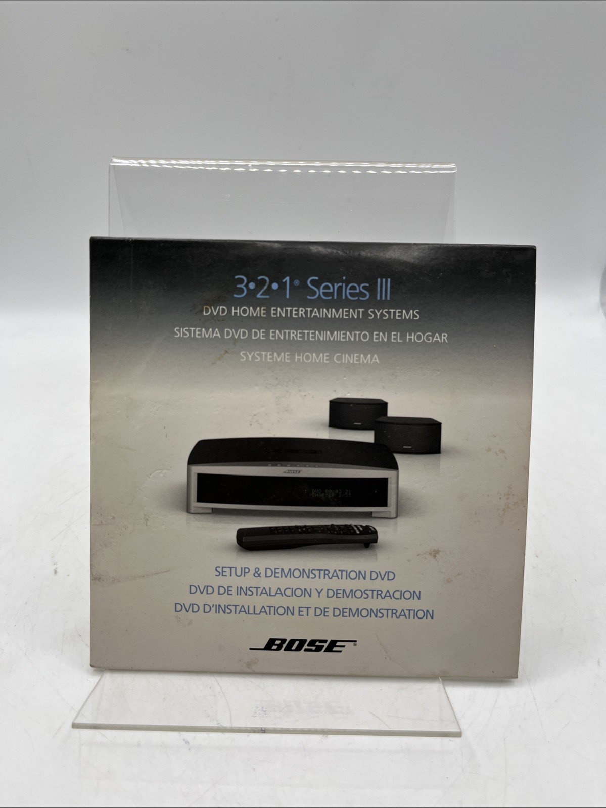 Bose 321 Series III DVD In-Home Setup & Demonstration Disc Only