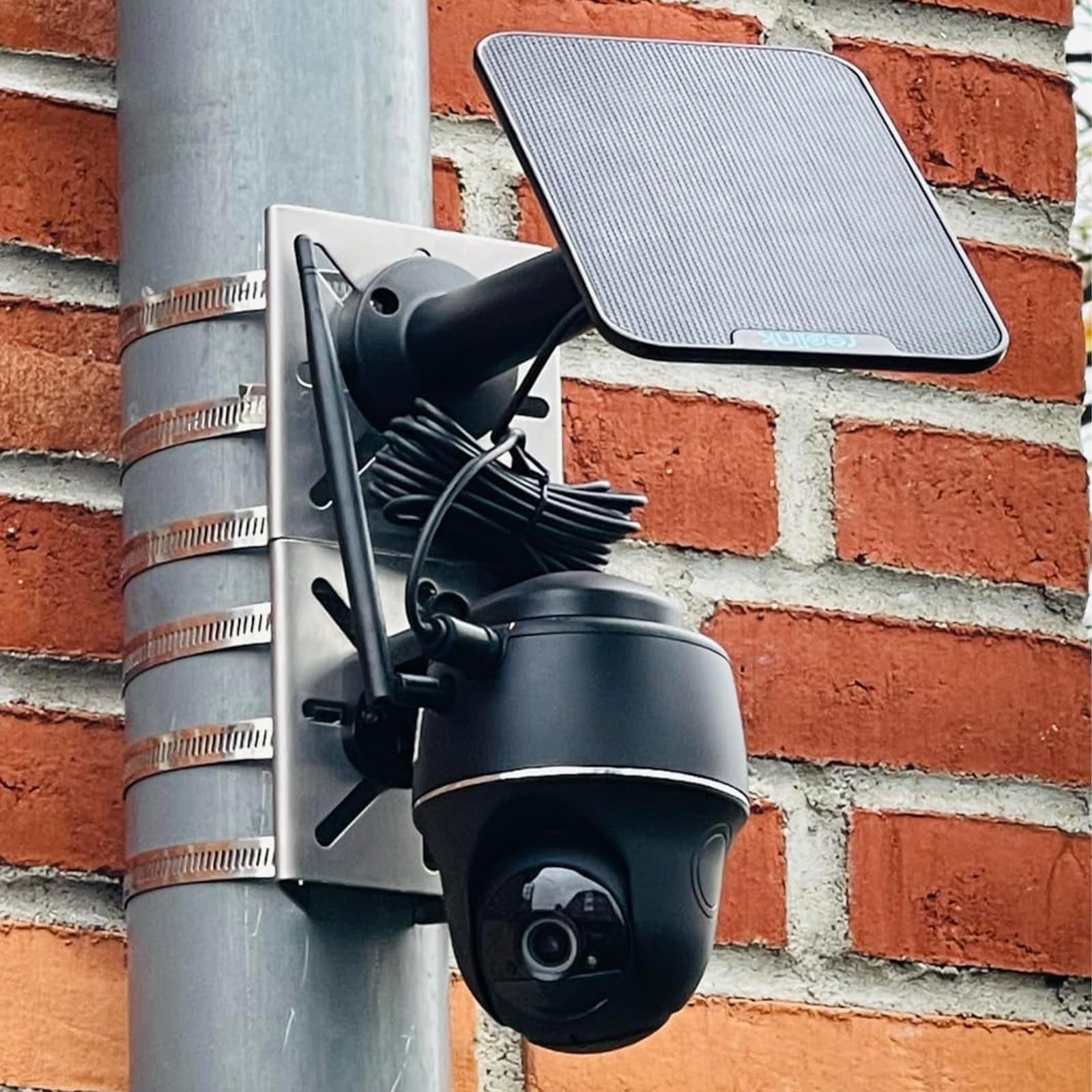 Stainless Steel Wall Mount Bracket for CCTV PTZ Dome Camera 2-Pack