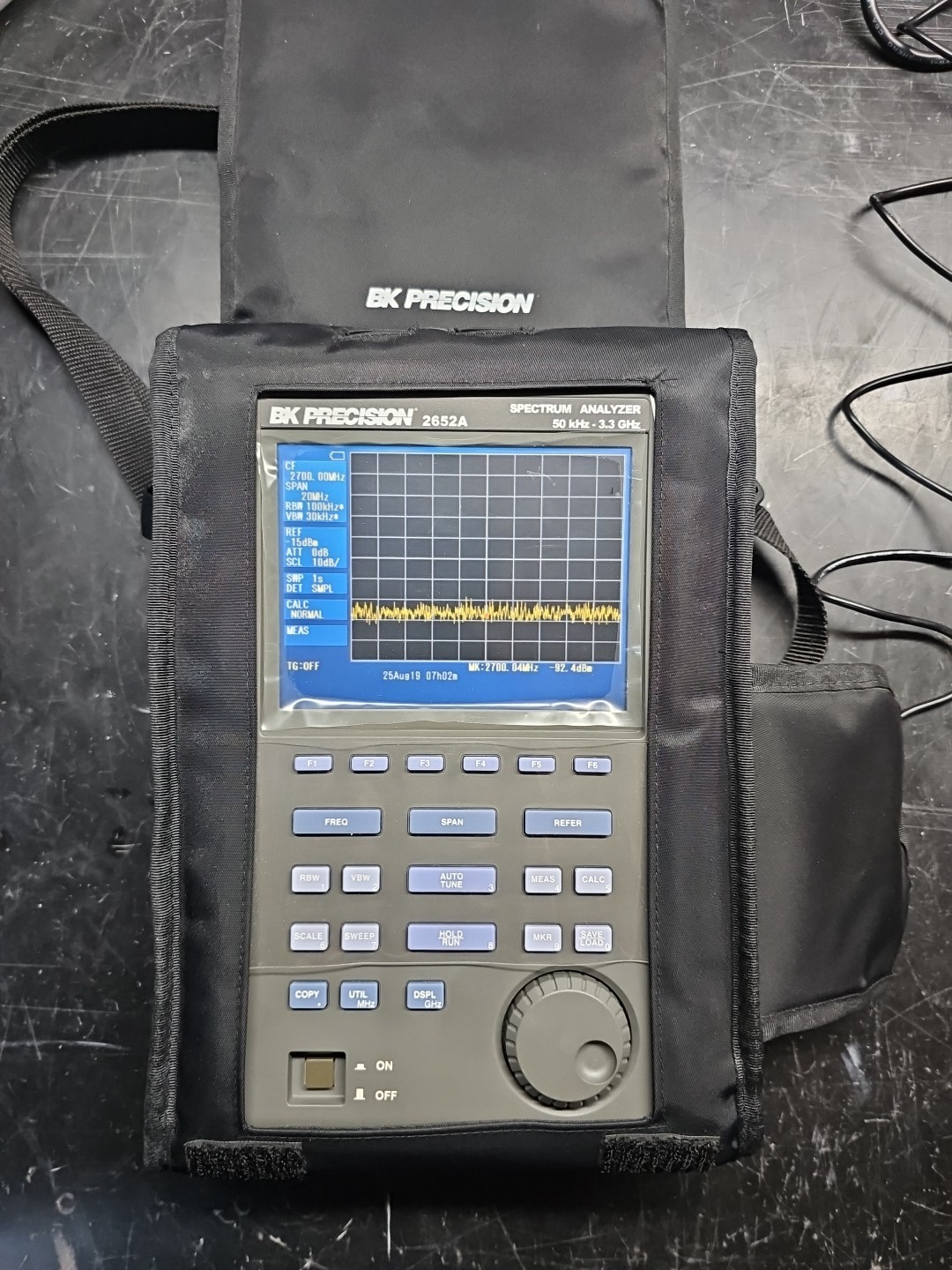 BK Precision 2650A Handheld Spectrum Analyzer 50 kHz - 3.3 GHz