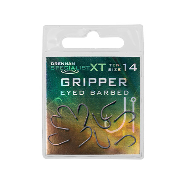 Drennan Specialist XT Gripper Beaked Point High Carbon Specialist Fishing Hooks
