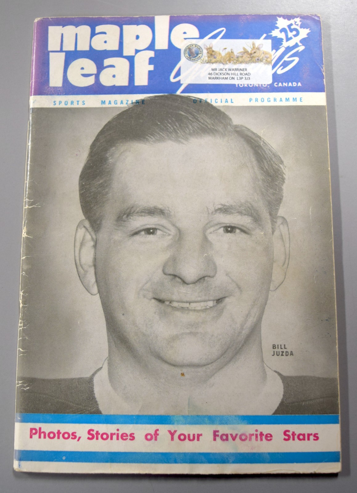 Toronto Maple Leafs Vs Detroit Red Wings December 5th 1951 Official Game Program