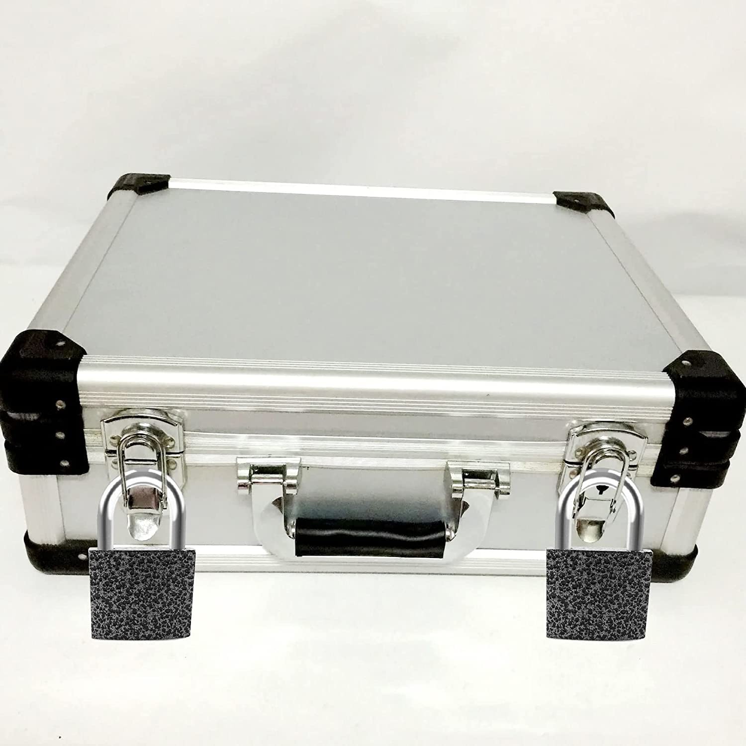 2 Pack Small Padlock with 3Keys keyed Alike，Locker Lock 30mm, Lock with Key P...