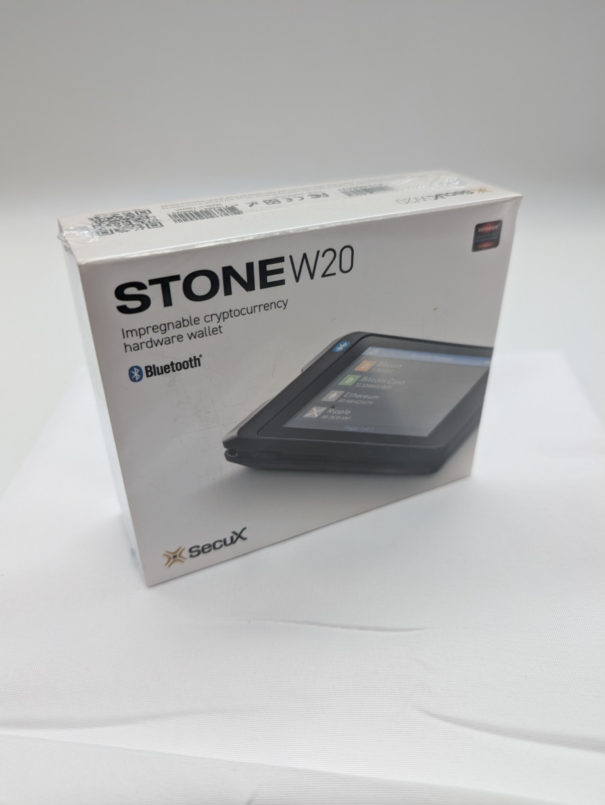 SecuX Stone W20 Crypto Hardware Wallet - Bluetooth Touchscreen NEW IN PACKAGE