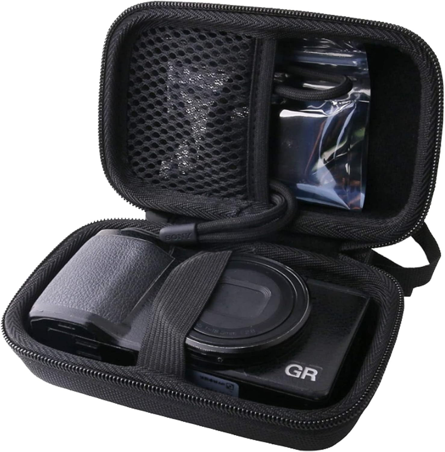 Hard Eva Travel Case For Ricoh Gr Iii/gr Ii/gr Digital Camera black