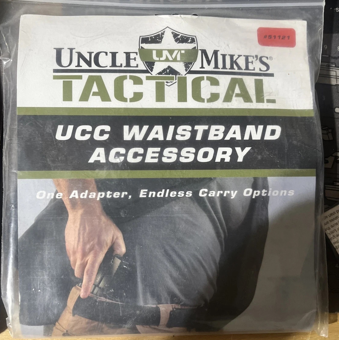Uncle Mikes 51121 Tactical UCC Inside Waistband Adapter Accessory Conceal Carry