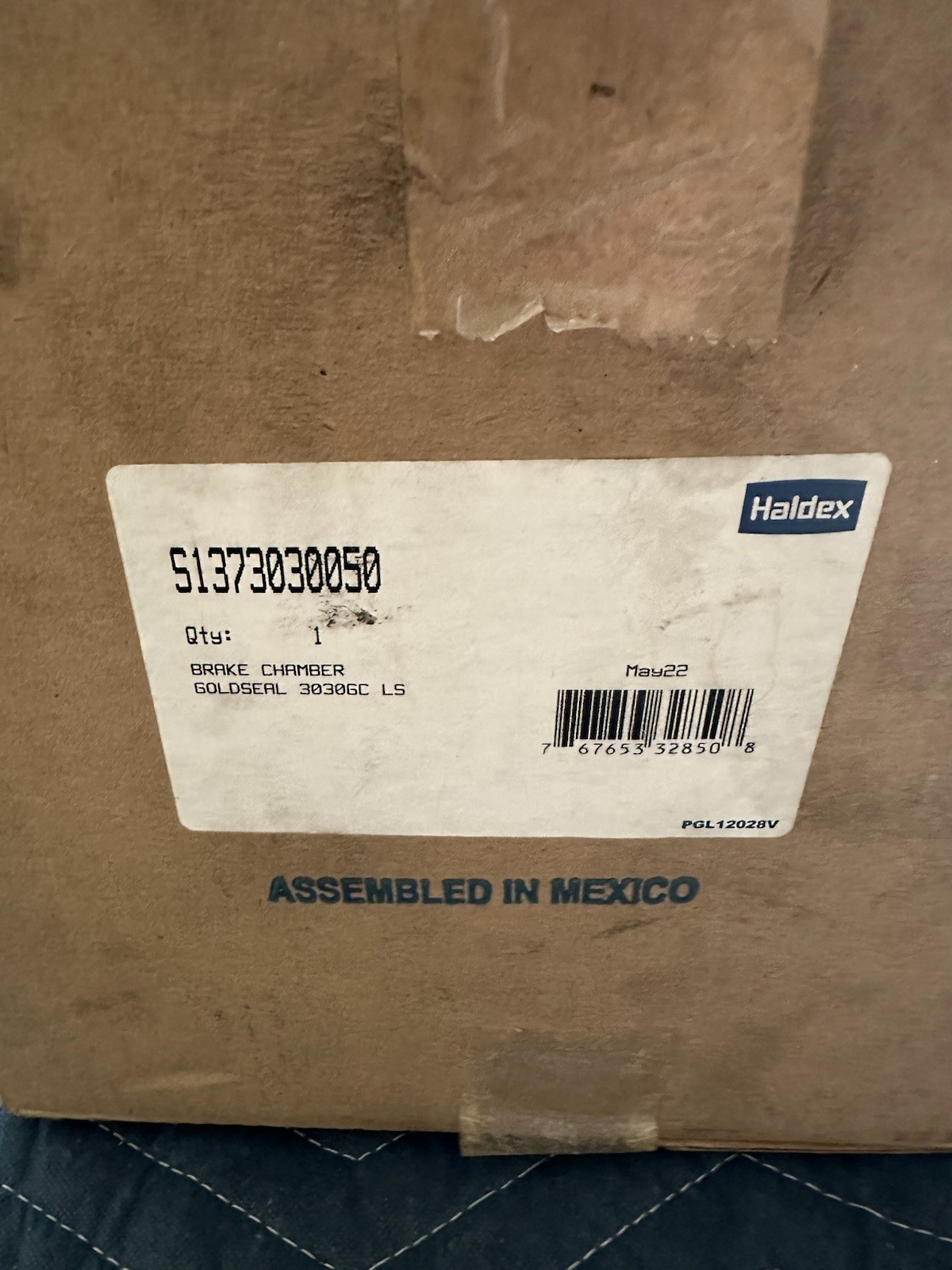 Haldex S1373030050 - Air Brake Spring Brake - GoldSeal, 3030 Service Chamber