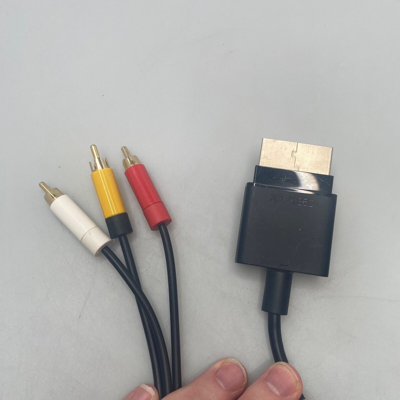 Xbox 360 Microsoft OEM RCA Composite A/V Cable Adapter X821376-002-