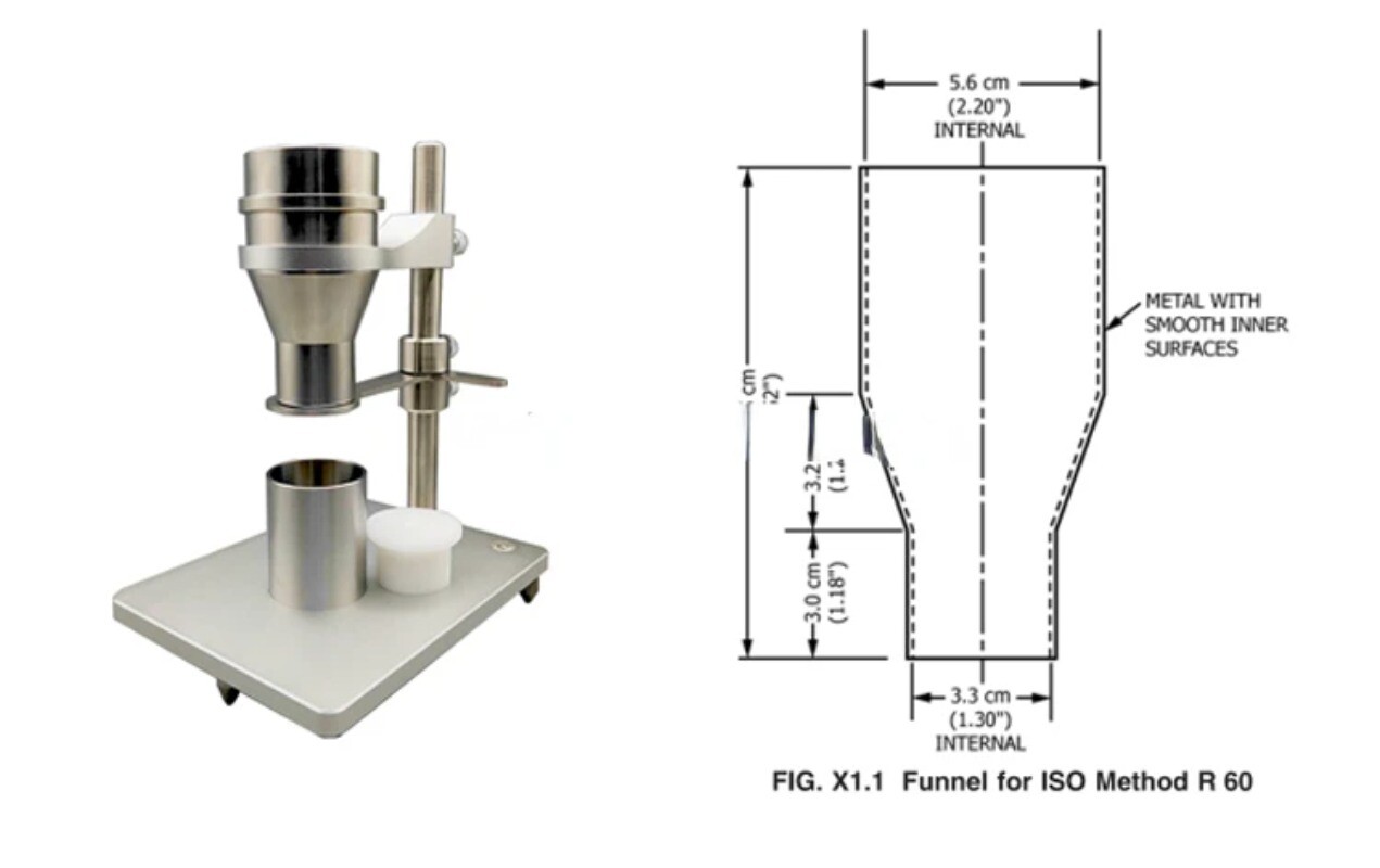 D1895 Plastic Material Apparent Density Tester, ASTM K-6721 Bulk Density Tester