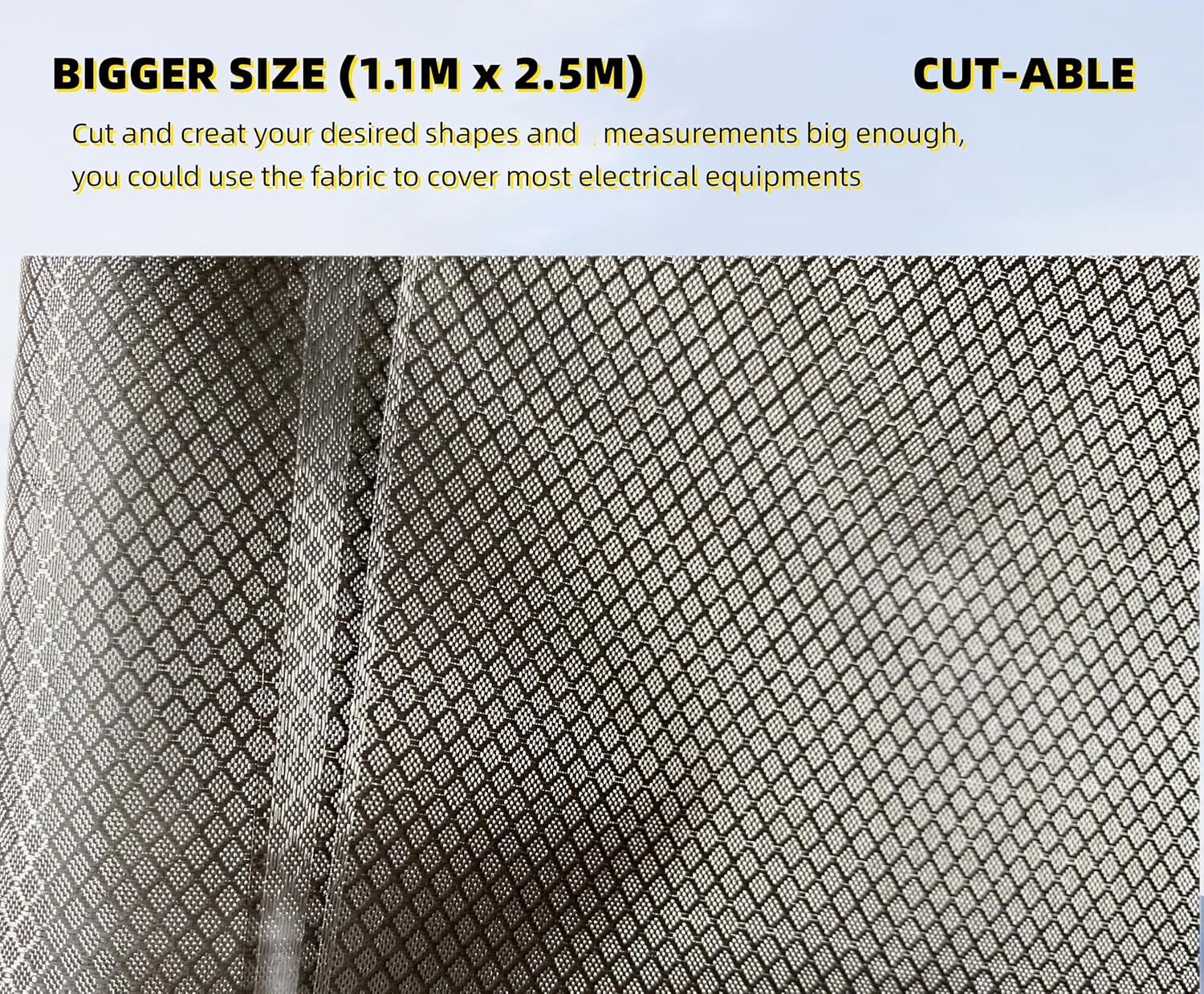 EMF RFID Shielding-Block Fabric Grade Anti Radiation Protection Faraday fabric