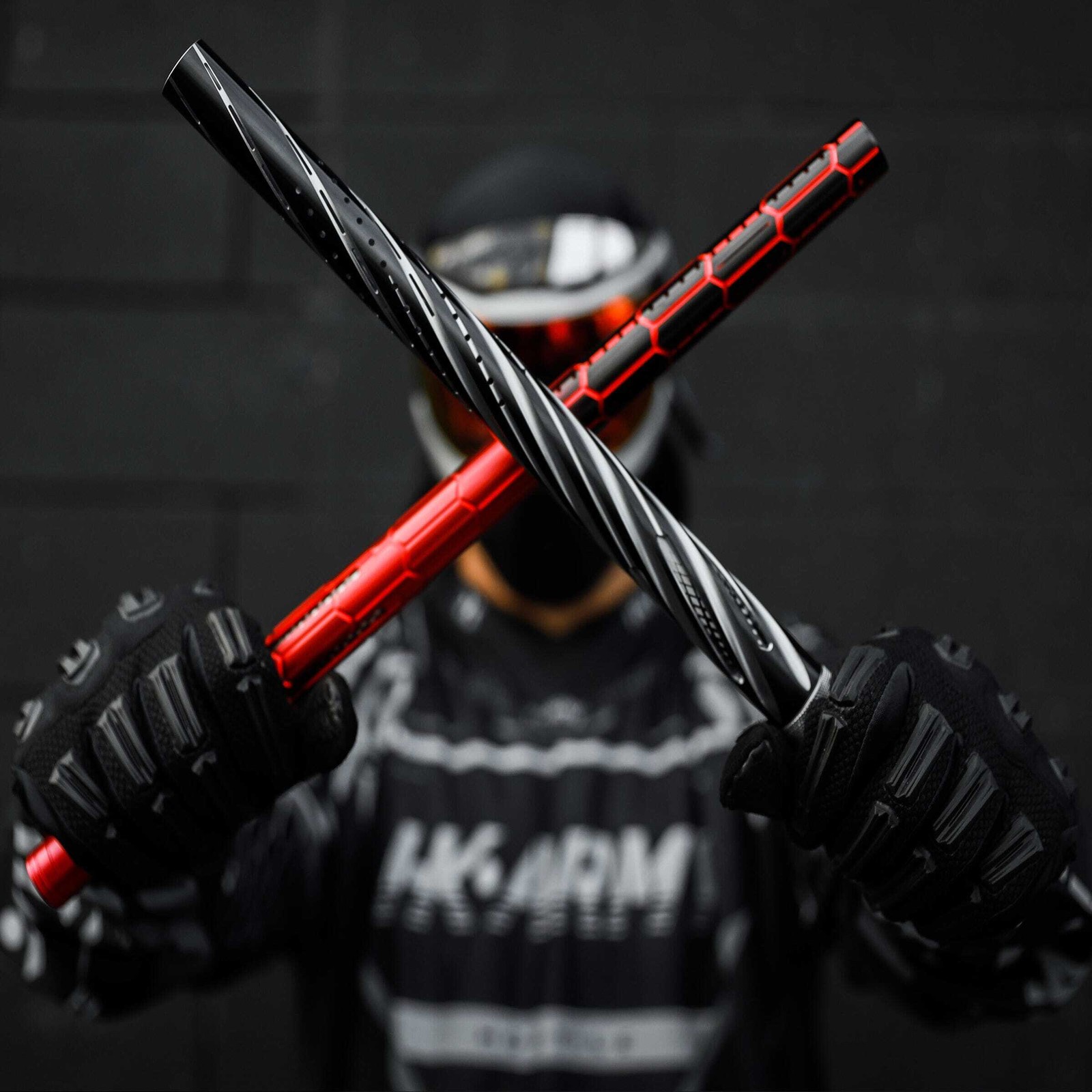 LAZR Elite Orbit Barrel Kit - 15" Dust Pewter/Colored Inserts - Cocker Threads