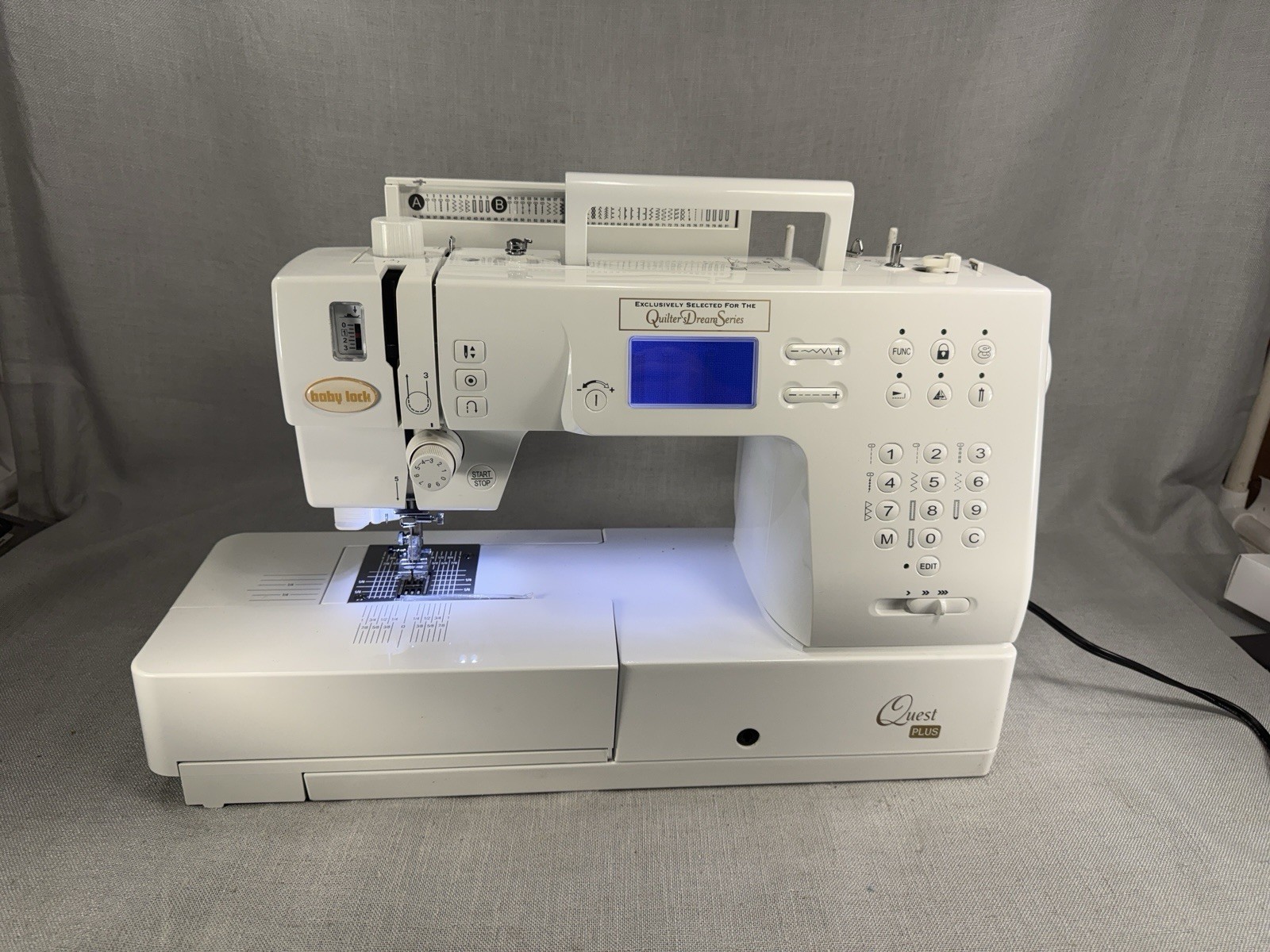 Baby Lock Quest Plus BLQ2 Sewing Quilting Machine Parts Repair Accessories