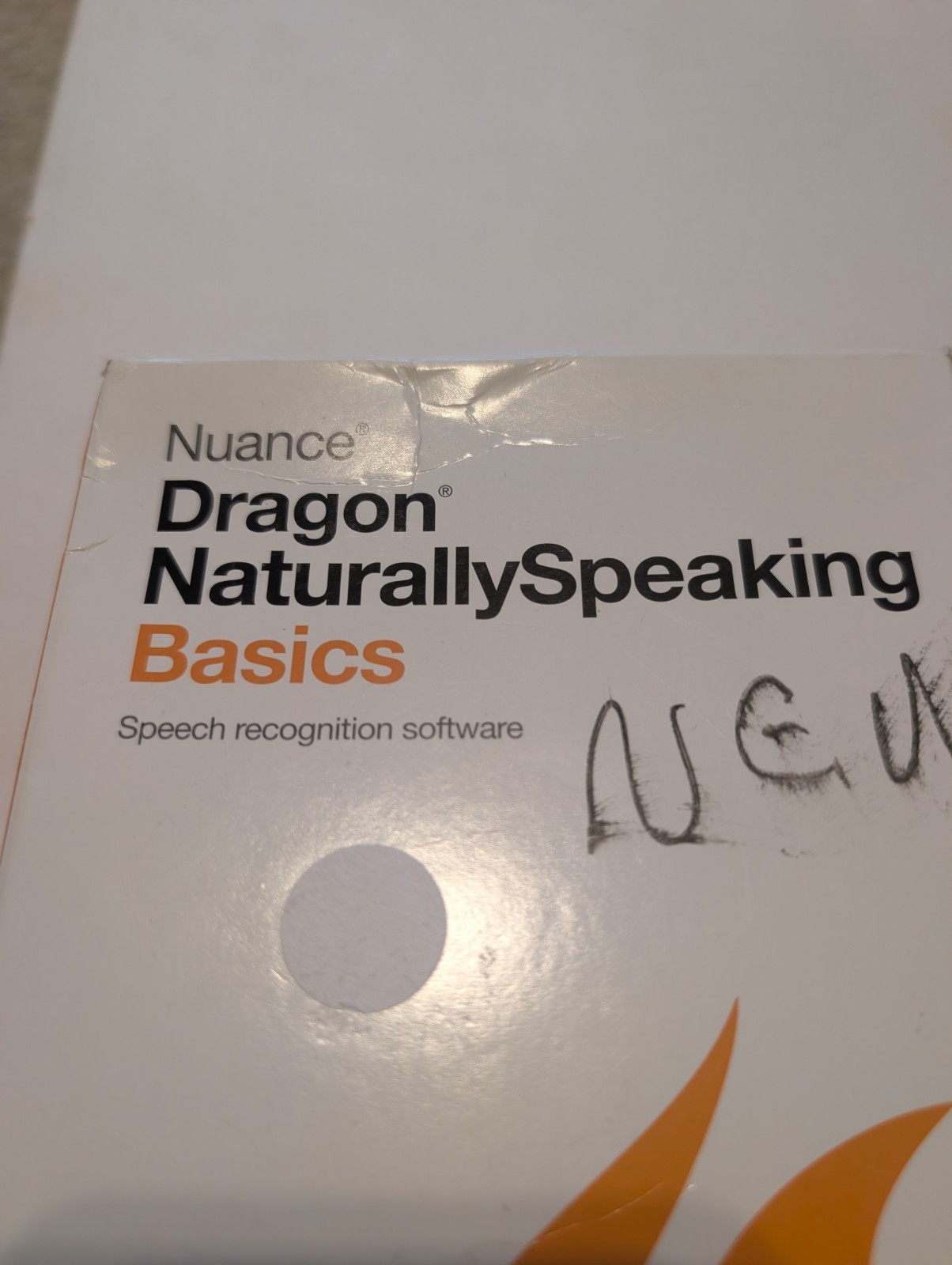Nuance NaturallySpeaking Basics (Speech Recognition Software) - Opened Box