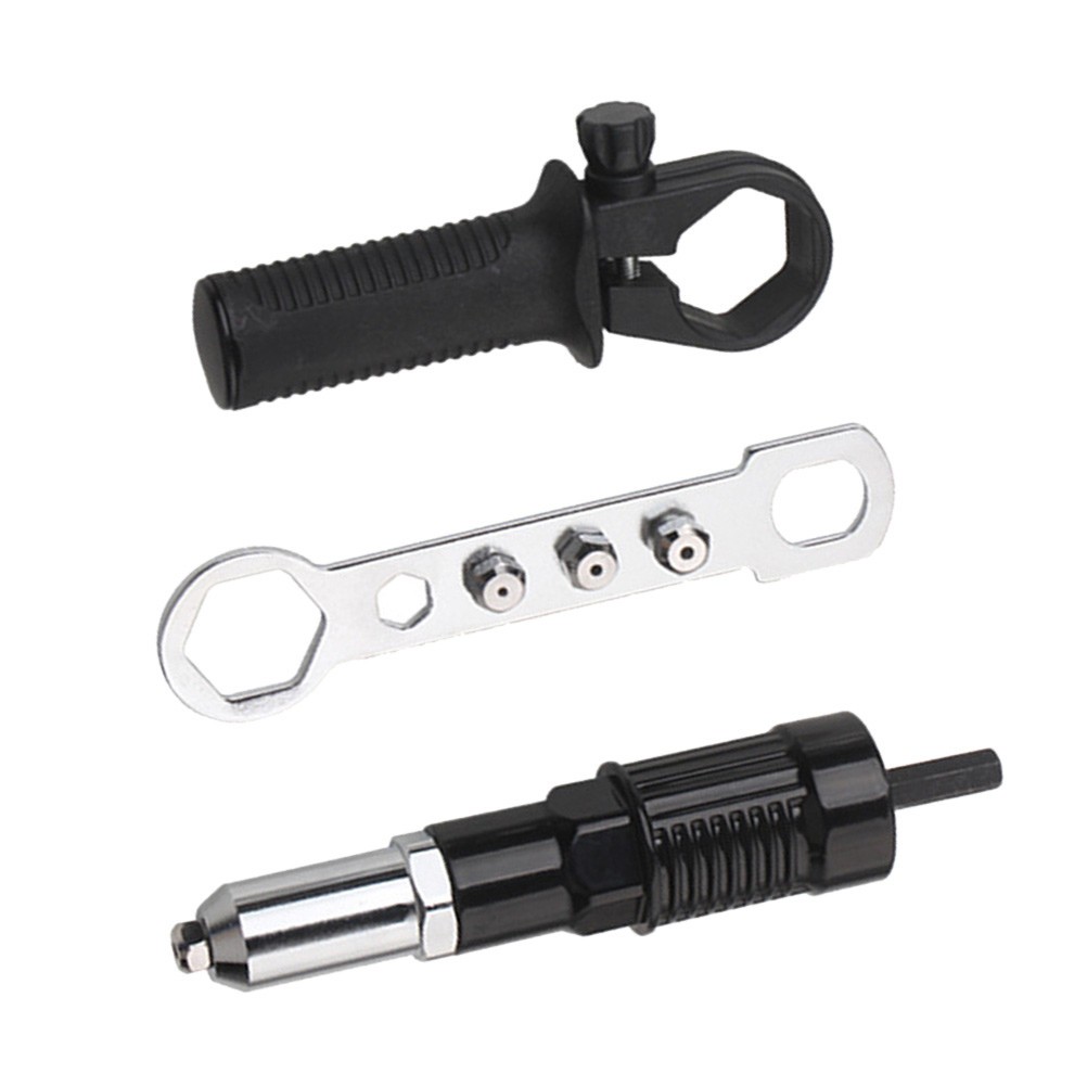 Metal Rivet Shooter Connector Pulling Machine Joint Right Angle Drill Adapter