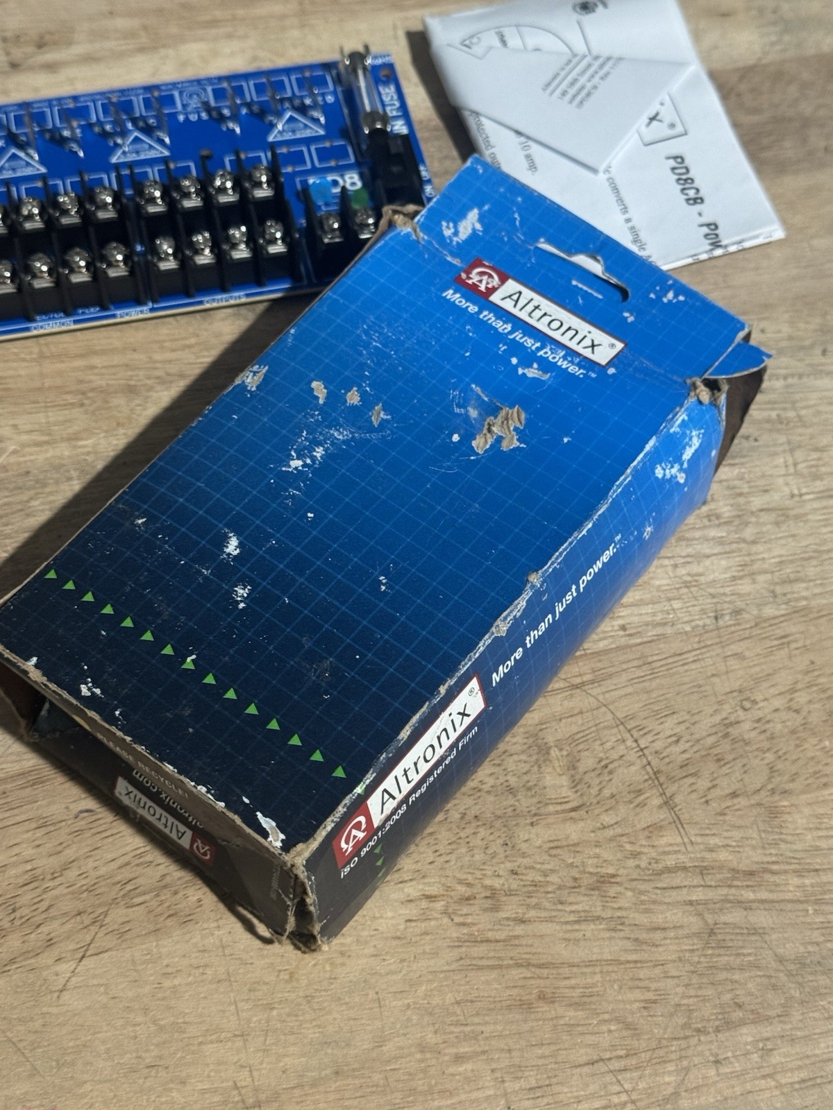 Altronix PD8 8-Output Fused Alarm Power Distribution Module