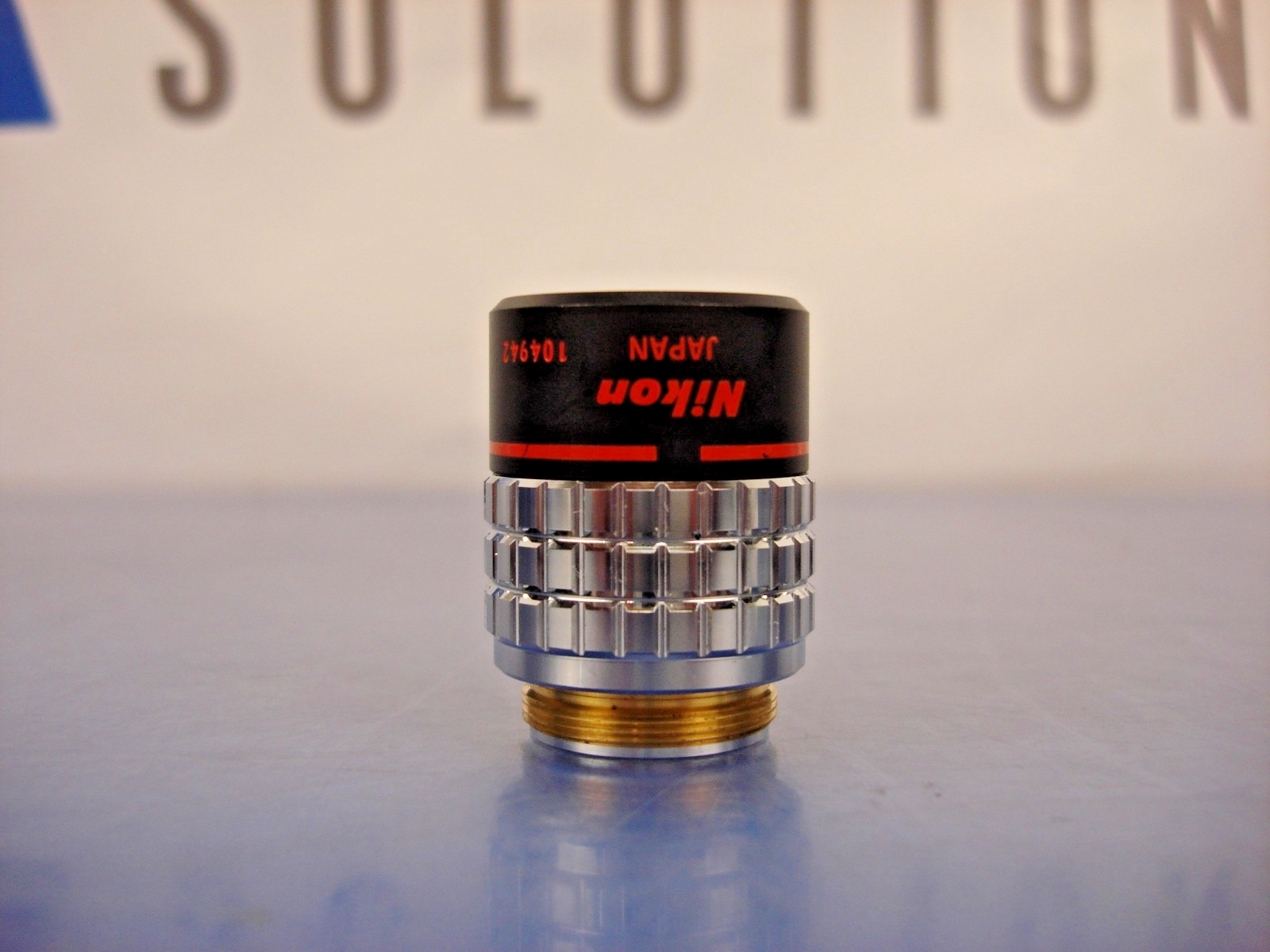 Nikon PhL Plan 4 / 0.13 DL Phase Contrast Microscope Objective Lens 160mm